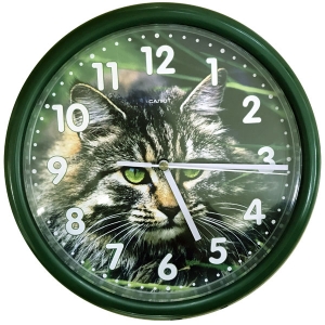Настенные часы Салют "Кот"
