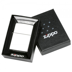 Зажигалка  Zippo 218ZL Black Matte Logo