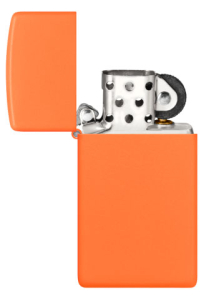 Зажигалка Zippo 1631 Slim Orange Matte