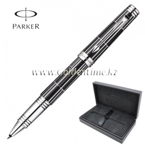 Ручка роллер Parker 'Premier' Luxury Black CT 1876392