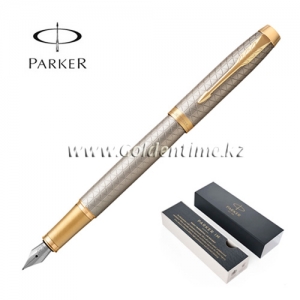 Ручка перьевая Parker 'IM' Warm Silver 1931684
