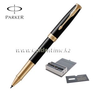 Ручка роллер Parker 'Sonnet' Lacquer Deep Black 1948080