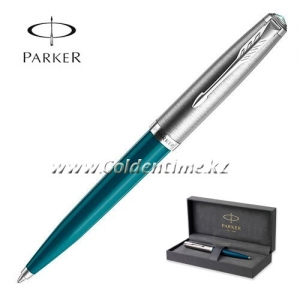 Ручка шариковая Parker '51 Core' Teal Blue CT 2123508