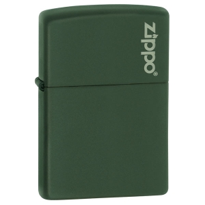 Зажигалка Zippo 221ZL Green Matte Logo