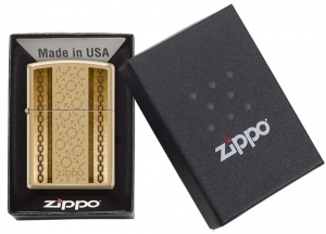 Зажигалка Zippo 254B-MP401062 Brass Chain