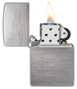 Зажигалка Zippo 28181 Reg Linen Weave Brushed Chrome