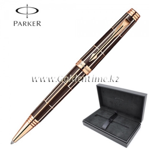 Ручка шариковая Parker 'Premier' Luxury Brown PGT 1876379