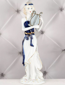 Статуэтка "Дама с арфой" MC0821