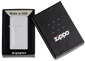 Зажигалка Zippo 46706 Slim Abstract Lines