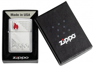 Зажигалка  Zippo 48126 Tiles Emblem Design