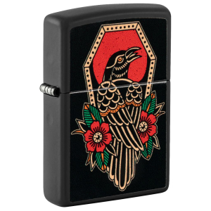 Зажигалка  Zippo 48611 Crow Tattoo