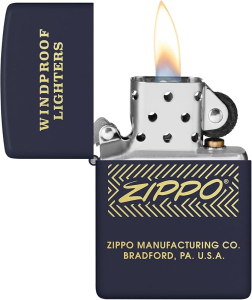 Зажигалка Zippo 48708 Navy Matte