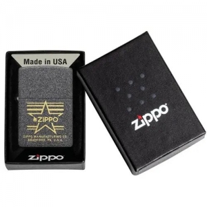 Зажигалка Zippo 48711 Logo Flame Start Stripes