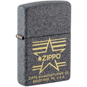 Зажигалка Zippo 48711 Logo Flame Start Stripes