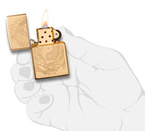 Зажигалка Zippo 49024 Tiger and Dragon Design
