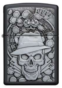 Зажигалка Zippo 49183 Gambling Skull