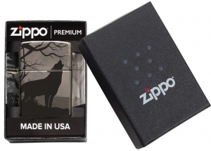 Зажигалка Zippo 49188 Wolves Design