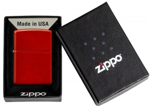 Зажигалка Zippo 49475 Metallic Red