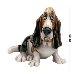 Статуэтка собаки "Бассет Чарли Фарлей" 512 Charley Farley