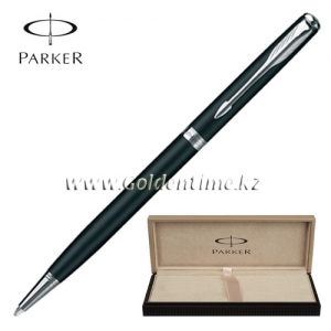 Ручка шариковая Parker 'Sonnet' Matte Black Laque Slim S0818170