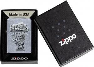 Зажигалка Zippo Dead Mans Hand Emblem 49536