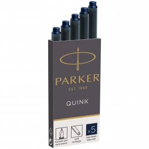Parker картриджи для перьевой ручки S0116200 (Черные)
