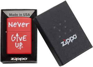Зажигалка Zippo CI412257 Never Give Up