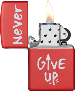 Зажигалка Zippo CI412257 Never Give Up