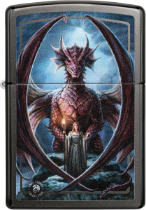 Зажигалка Zippo CI402430 Anne Stokes Dragon Design