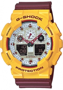 Наручные часы Casio G-SHOCK GA-100CS-9AER