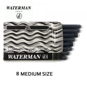 Waterman картриджи для перьевой ручки S0110850 (Черный)