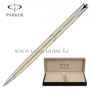 Ручка шариковая Parker 'Sonnet' Sterling Silver Slim S0912530