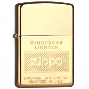 Зажигалка Zippo 28145 Windproof High Polish Brass 