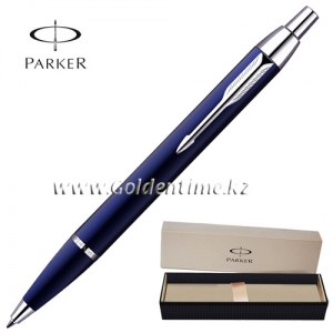 Ручка шариковая Parker 'IM' Metal Deep Blue S0856460
