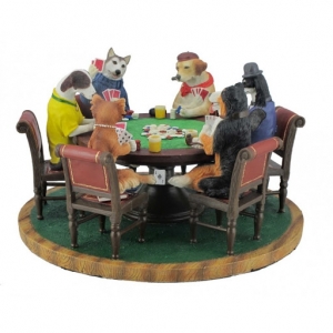 Статуэтка "Собаки и покер" WU76238YA