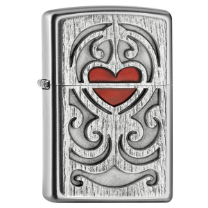 Зажигалка Zippo 2.005.107 Wood Heart Emblem
